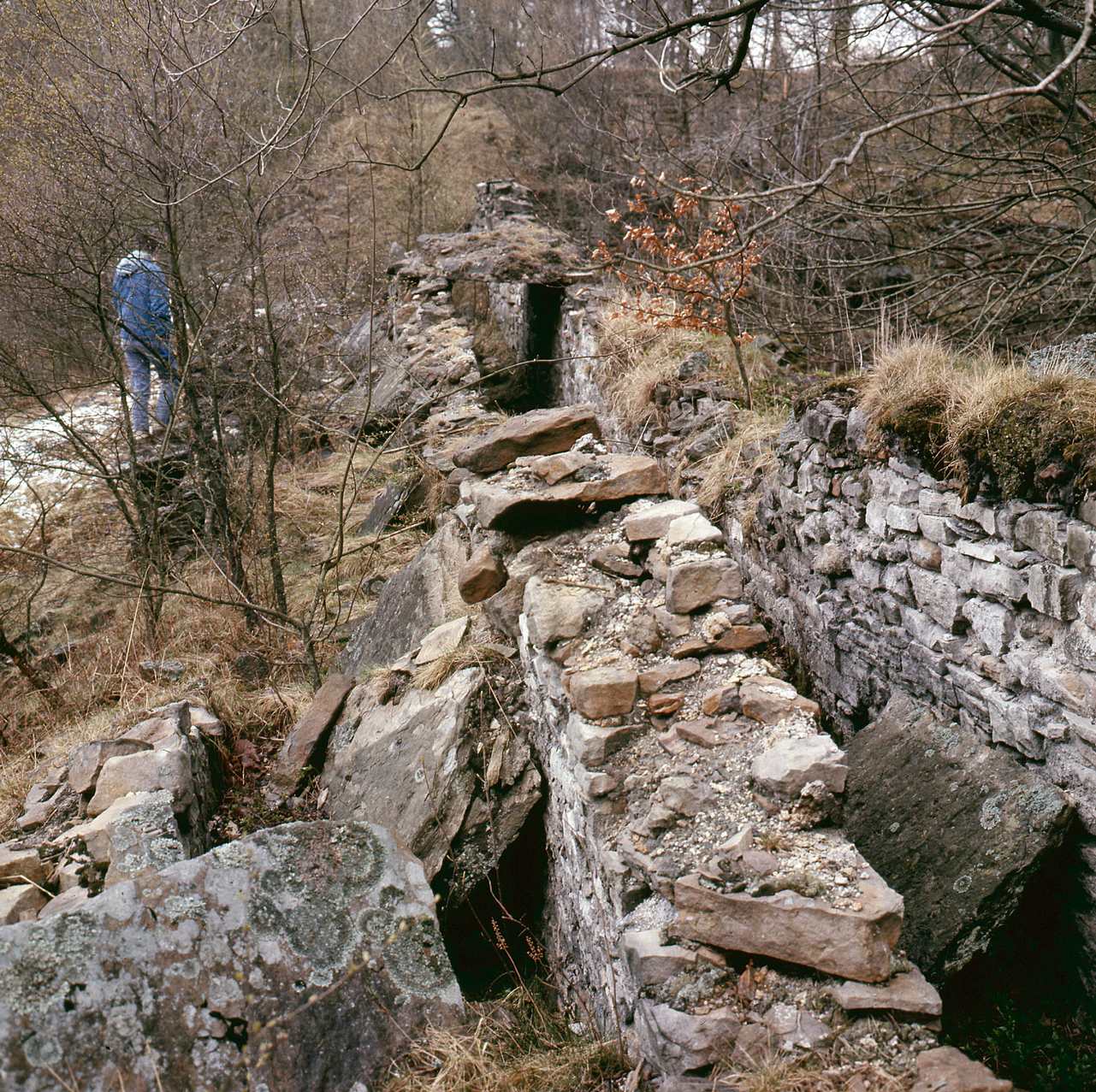 Keld Smelt Mill flues 1972